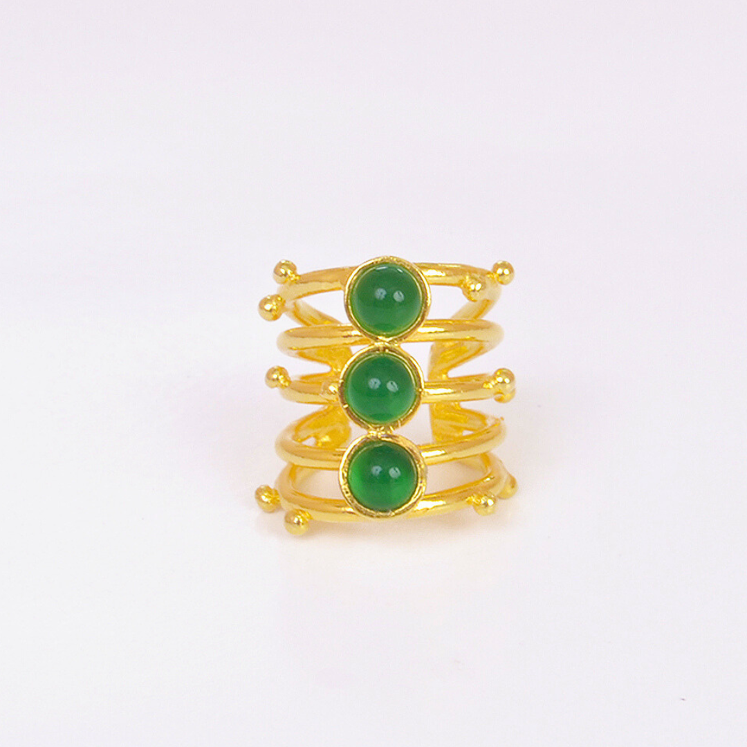 3 Gem Ring