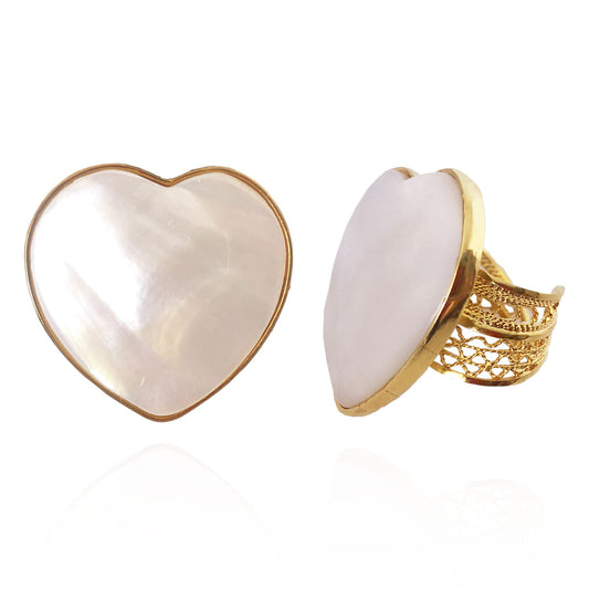 NACAR HEART RING
