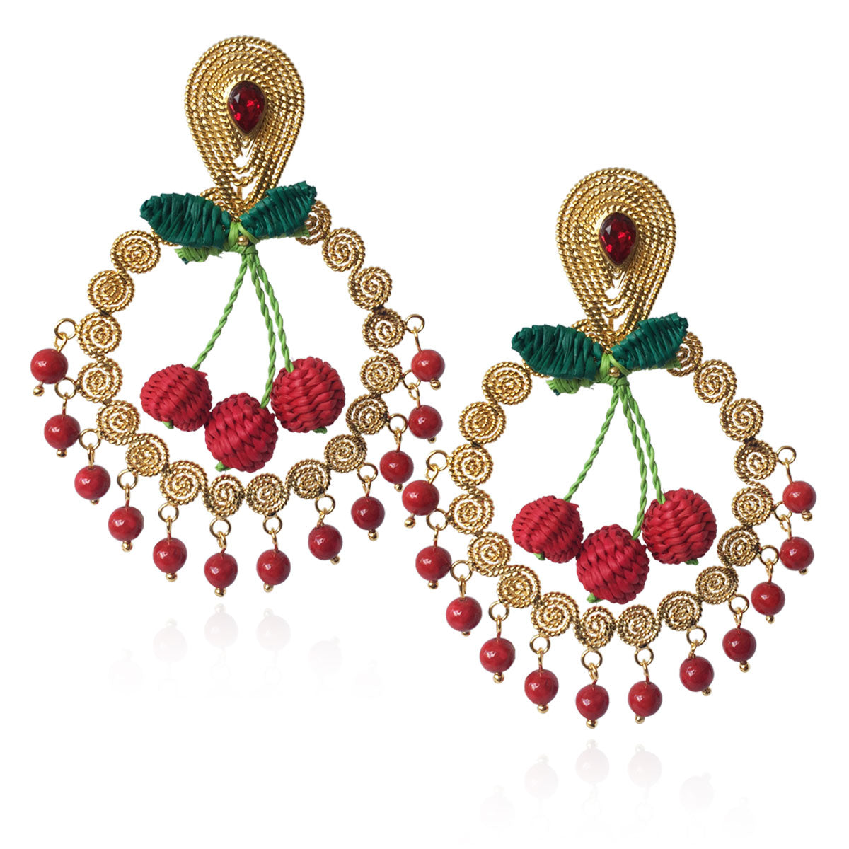 CEREZA LOVE MAXI EARRINGS