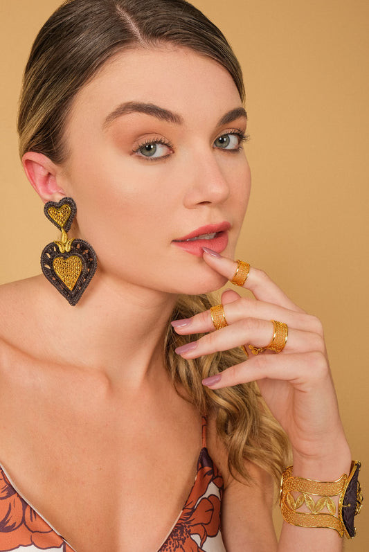 GARDENIA LOVE IRACA EARRINGS