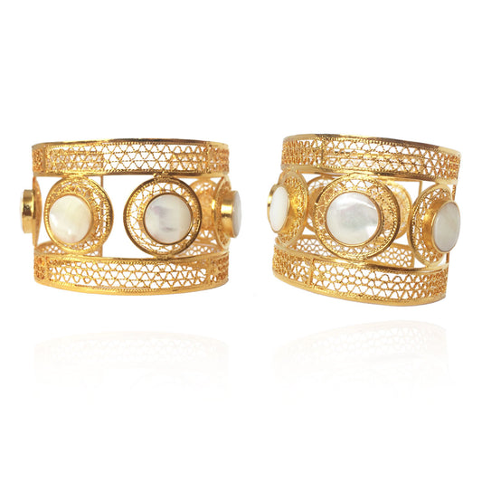 TROPICALIA NACAR LACE SIMPLE BRACELET