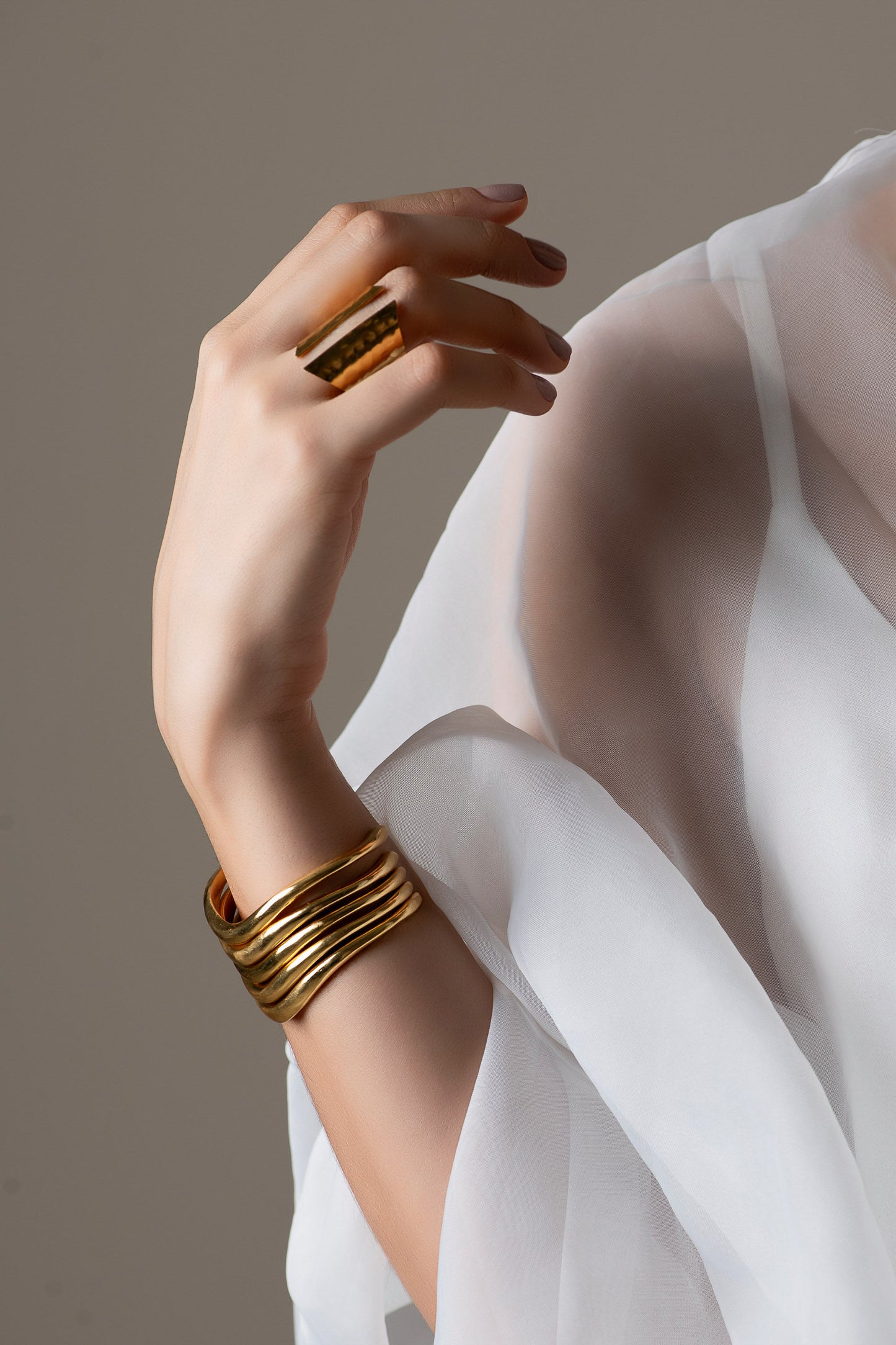 Silhouette Open Bangle