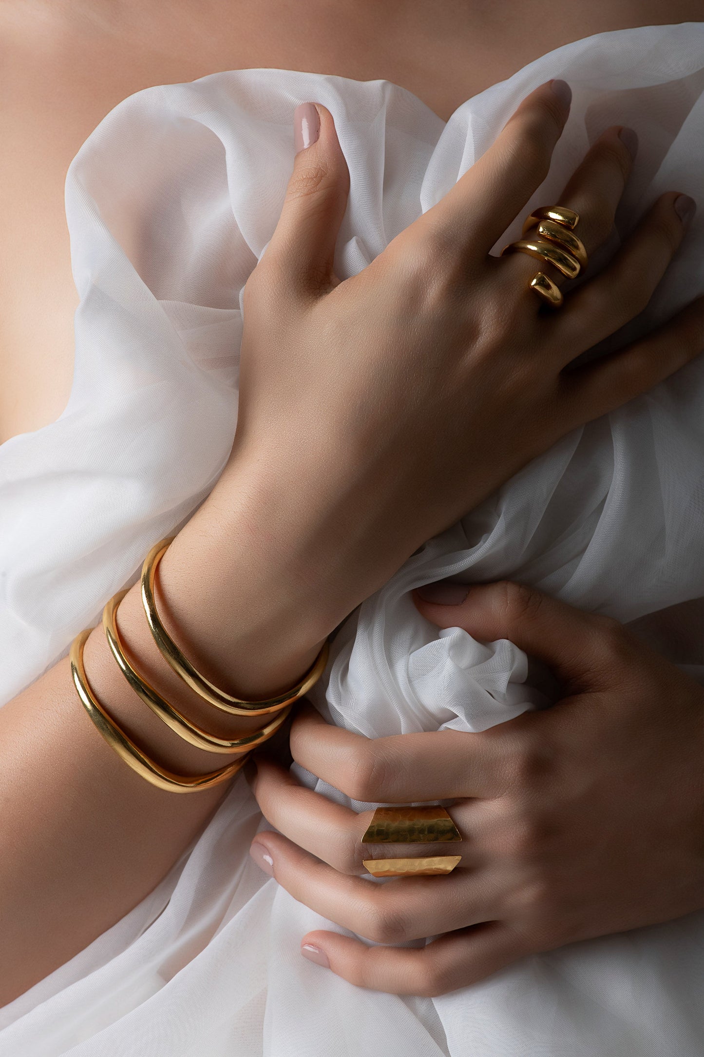 Silhouette Open Bangle