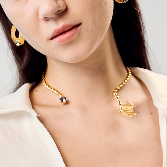 Girocollo in filigrana Fluttering Serenity