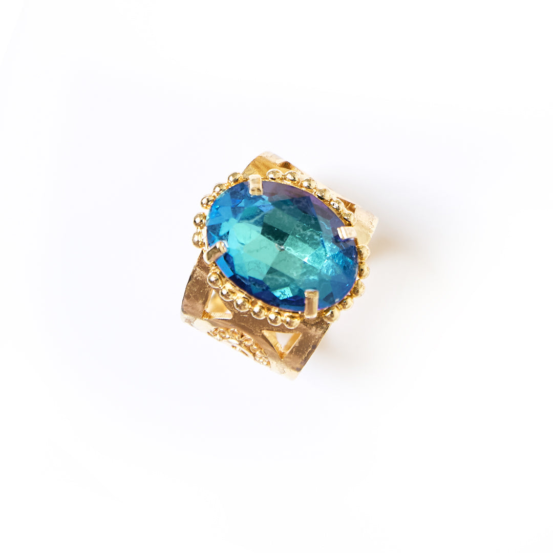 Oval Luxe Filigree Ring