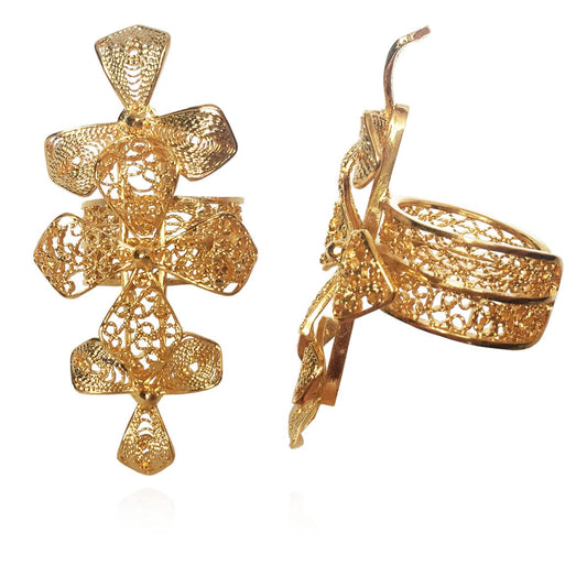 GARDENIA STATEMENT RING