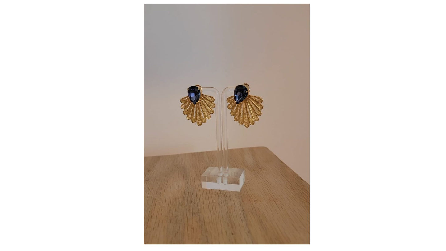 Queen of Spain Filigree Earrings - Modular
