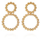 TROPICALIA DOUBLE HOOPS