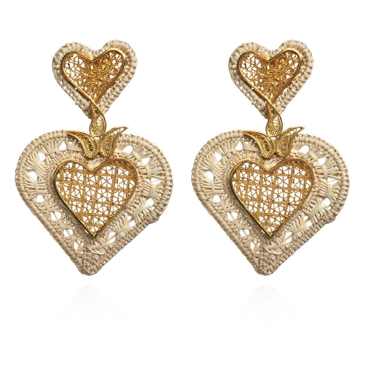 GARDENIA LOVE IRACA NUDE EARRINGS
